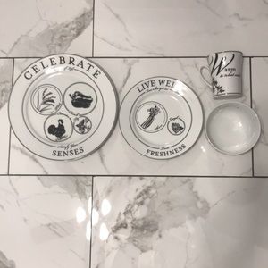 Livliga 🌹dinnerware Cup mug plate bowl collection celebrate poetry of life